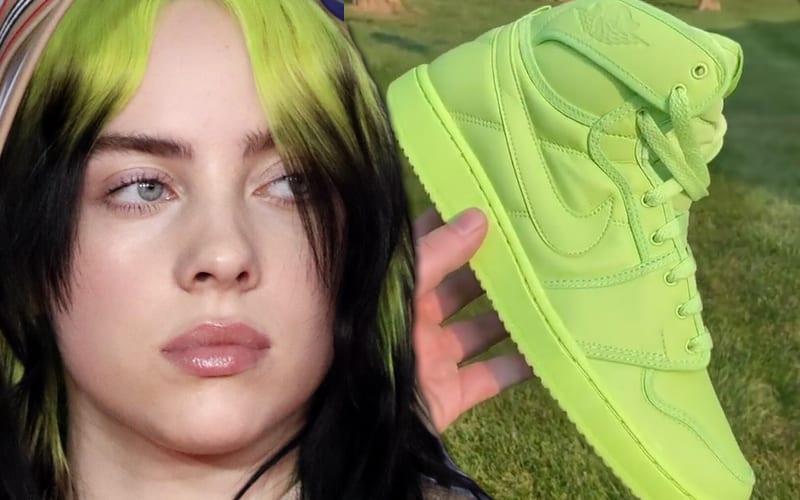 Billie Eilish x Air Jordan 1 ‘Ghost Green’ Sneakers Coming In September