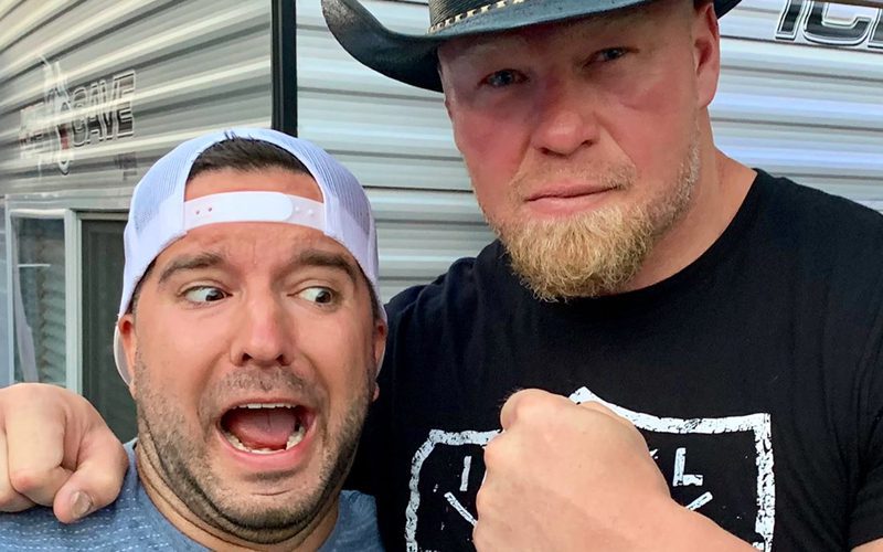 Photo Of Brock Lesnar In A Cowboy Hat Gets Big Attention