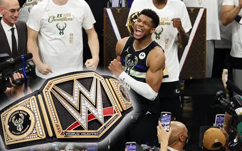Milwaukee Bucks Get Custom WWE Title Belt After NBA Championship Win