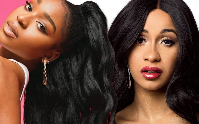 Cardi B & Normani Pose In The Buff For New Album Cover