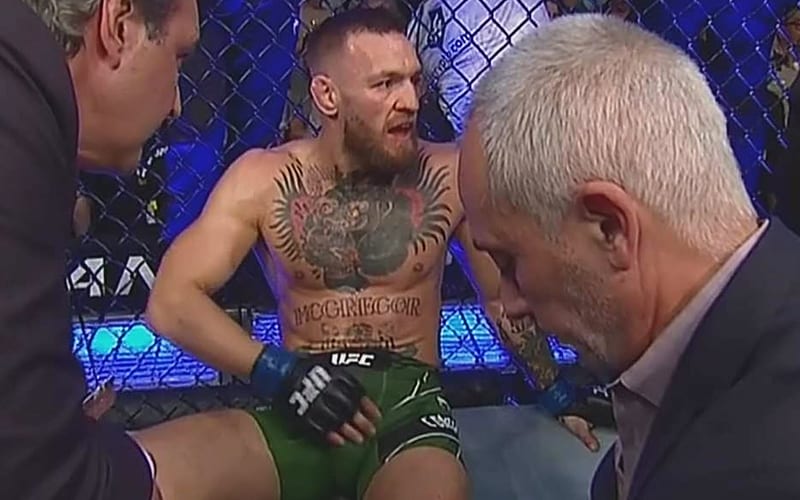 Conor McGregor Loses UFC 264 Fight To Dustin Poirier Thanks To Broken Ankle