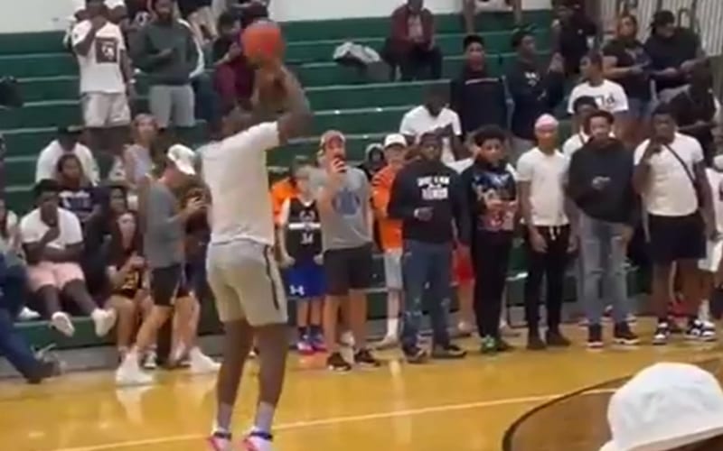 LeBron James Steals The Spotlight At Son Bronny’s Basketball Game