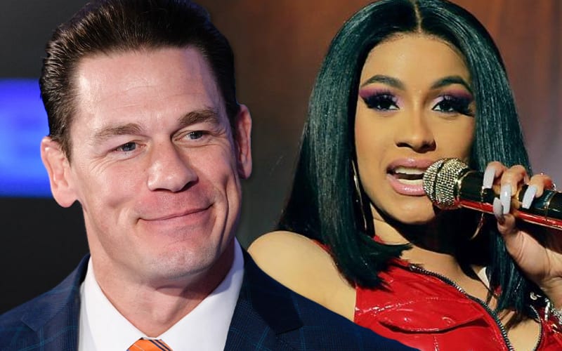 John Cena Says Cardi B ‘Would Be A Hell Of A WWE Superstar’