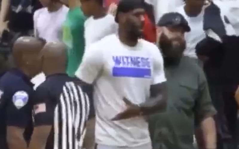 LeBron James Causes Stir Confronting Announcer During Son Bronny’s Basketball Game