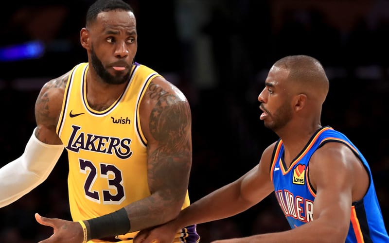 LeBron James Is All For Lakers Adding Chris Paul