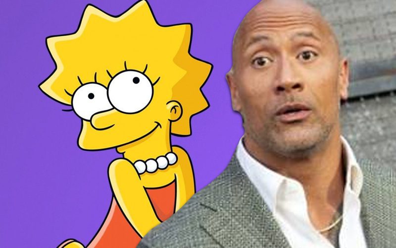The Simpsons Want The Rock For Guest Starring Role