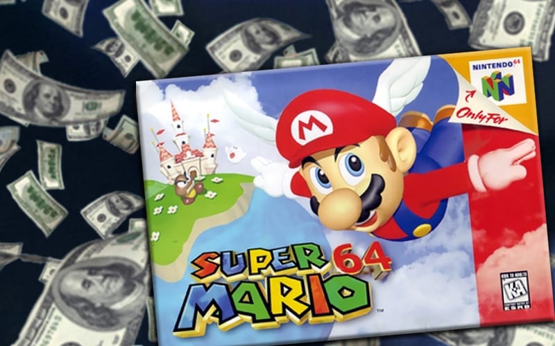 Sealed Copy Of Mario 64 Sells For $1.5 Million