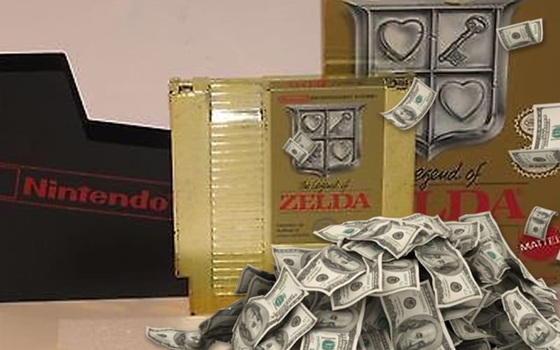 Sealed Legend Of Zelda NES Cartridge On Auction For Over $100k