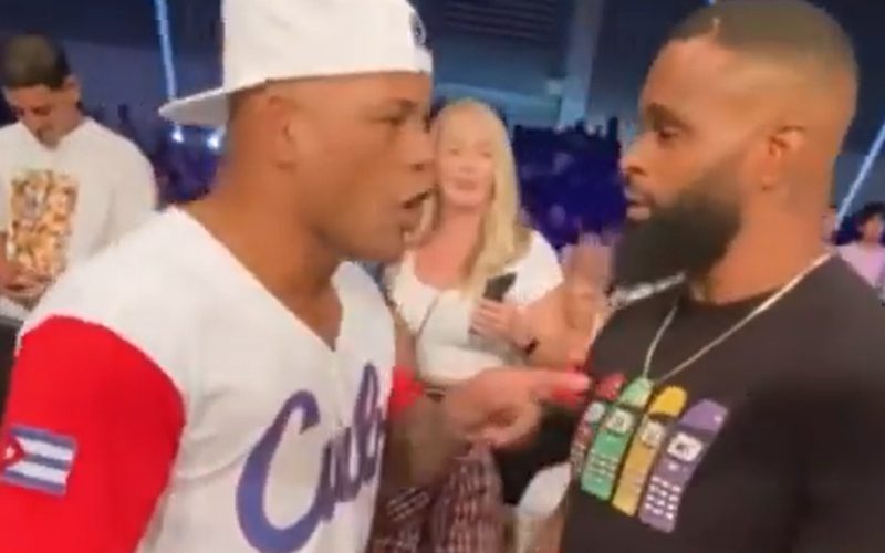Tyron Woodley Confronted By Hector Lombard Over Trying To Steal His Girl
