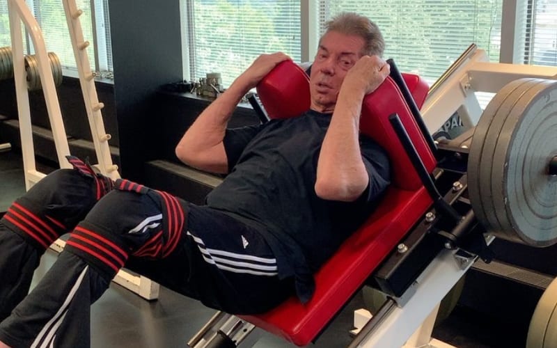 WWE Chairman Vince McMahon Hits The Gym Hard At 75-Years-Old