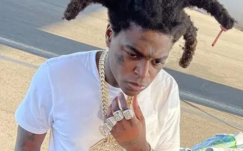 Kodak Black’s Girlfriend Seemingly Breaks Up With Him After Hockey Game Incident