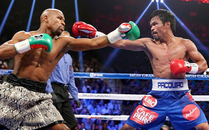Manny Pacquiao Is Down For Floyd Mayweather Boxing Rematch