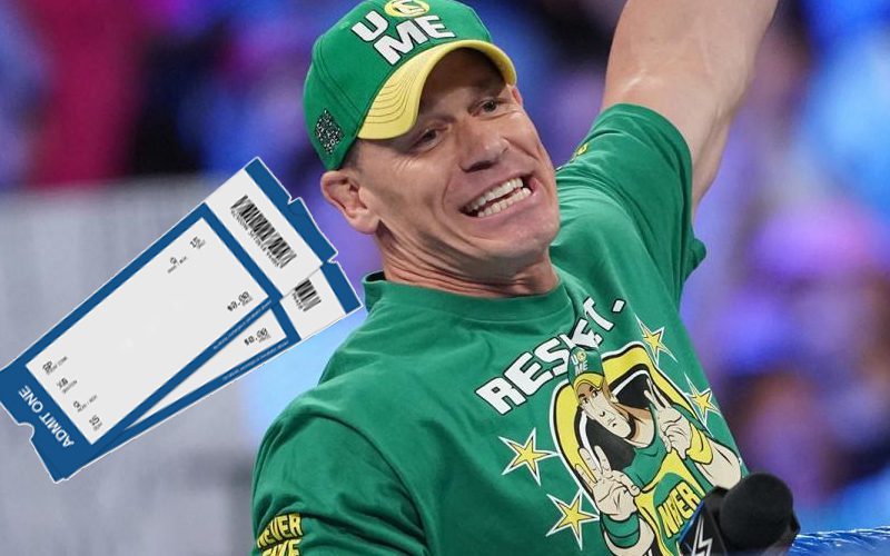 How Much John Cena Has Really Helped WWE Ticket Sales