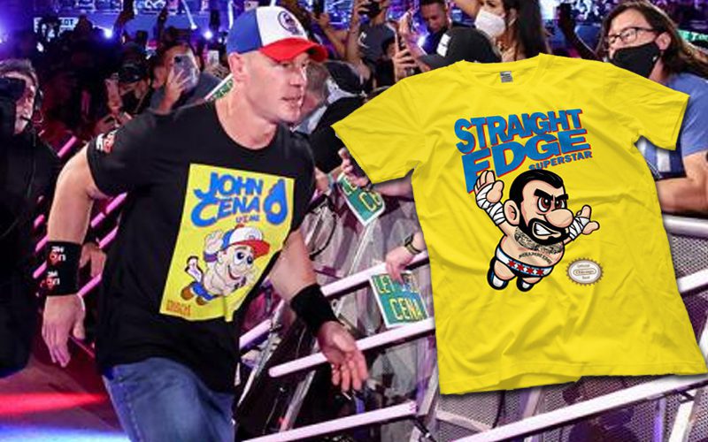 John Cena’s New T-Shirt Blatantly Copies CM Punk Design