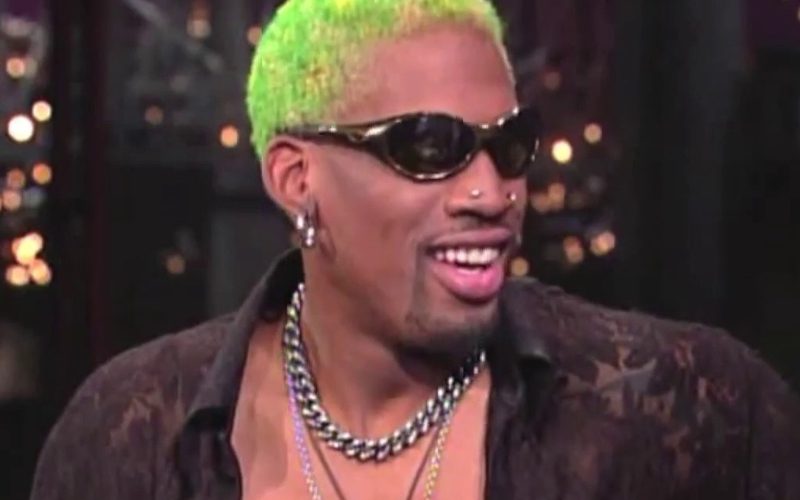 Dennis Rodman Gives Disabled Woman $500 After Leaving Strip Club