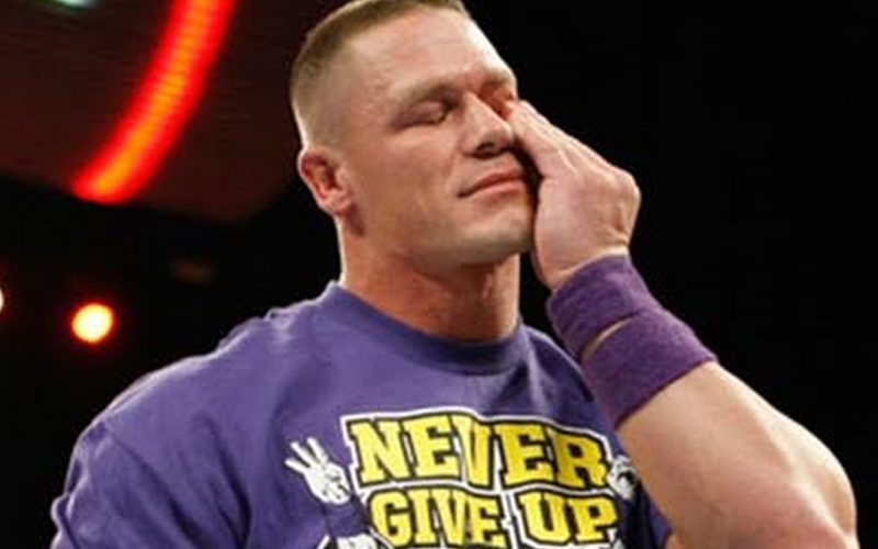 John Cena Cried During Famous Moment On WWE RAW