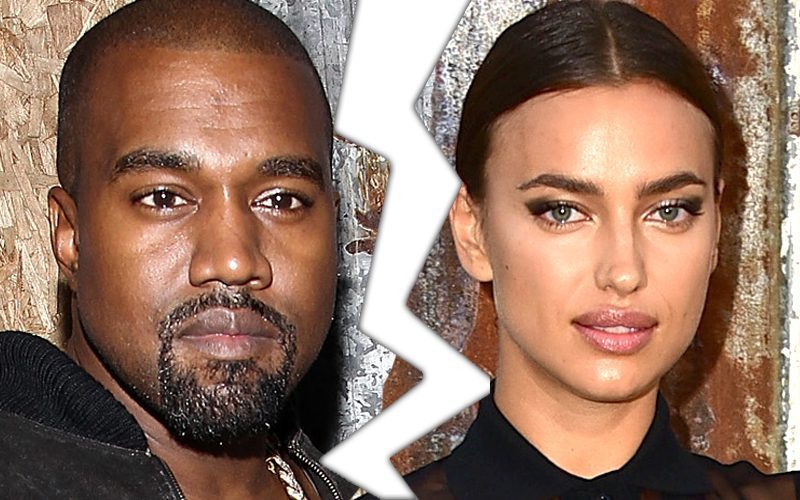 Kanye West & Irina Shayk Are Officially Broken Up