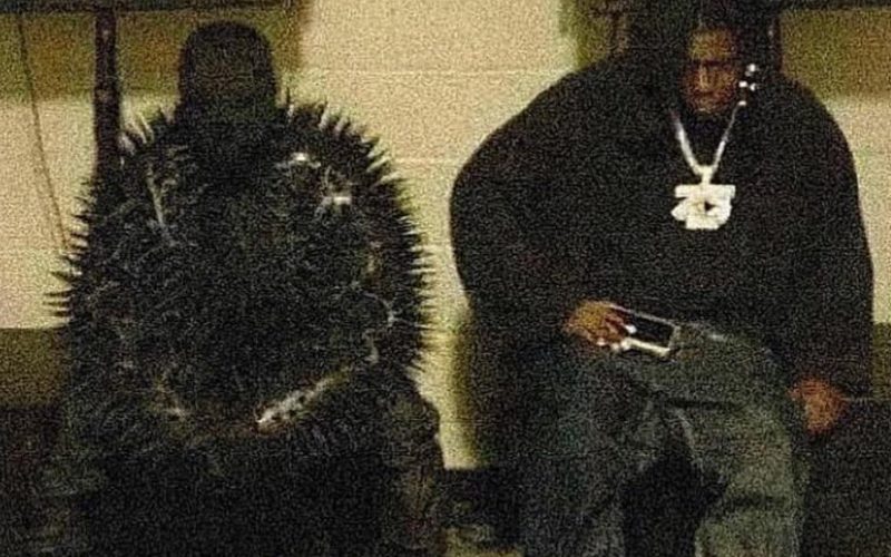 Kanye West Reveals Super Villain Look While Hanging Out With Lil Yachty