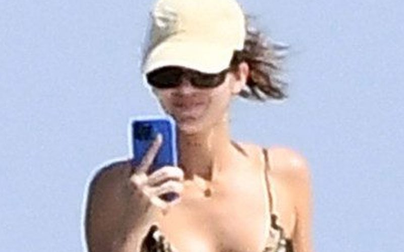 Kendall Jenner Rocks Very Revealing Bikini While Yachting With Devin Booker