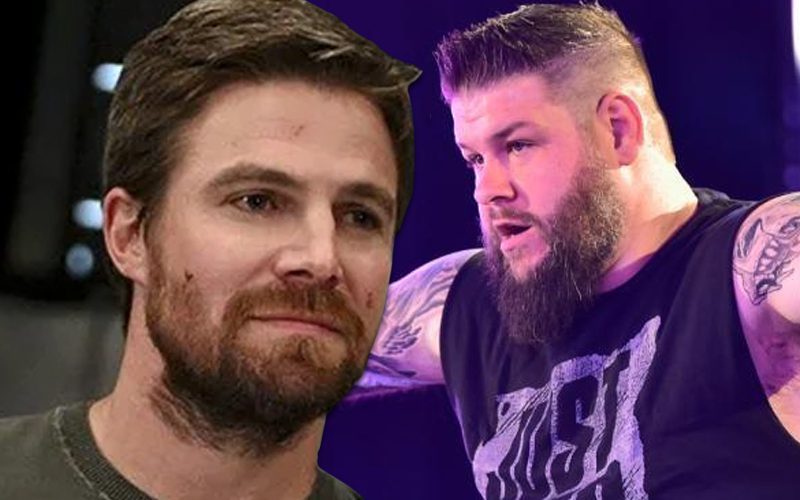 Stephen Amell Has A ‘Man-Crush’ On Kevin Owens