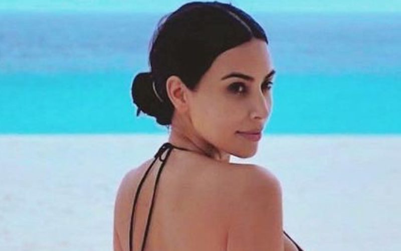 Kim Kardashian Shows Off Assets In New Steamy Bikini Photos