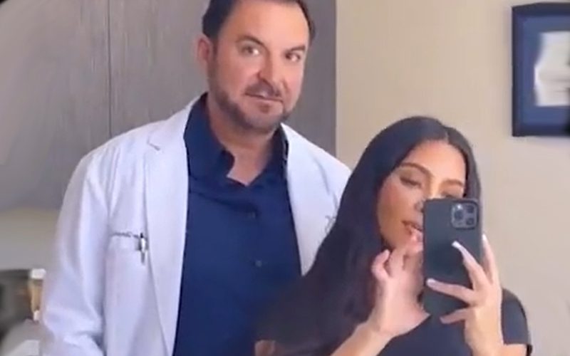 Kim Kardashian Has Cosmetic Surgery To Get Rid Of Dark Spots
