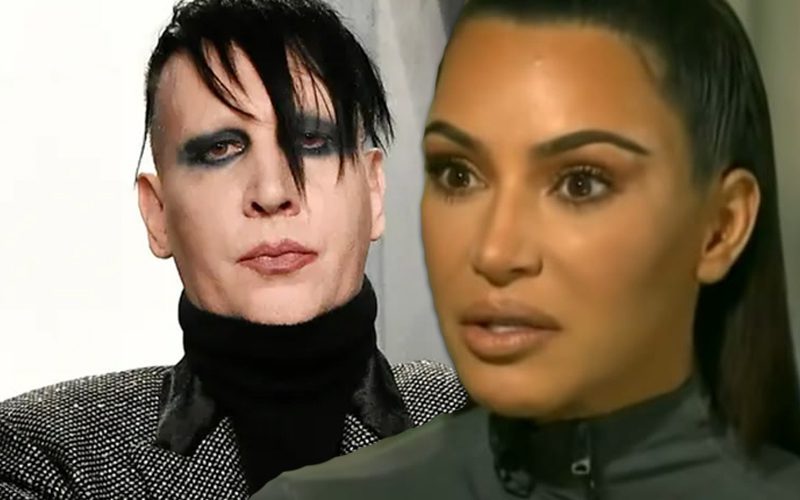 Kim Kardashian Upset Over Kanye West Inviting Marilyn Manson To ‘Donda’ Event