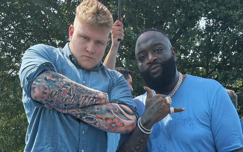 Rick Ross Spotted With Top WWE NXT Prospect Parker Boudreaux