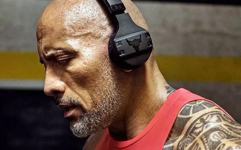 The Rock Launching His Own Headphones