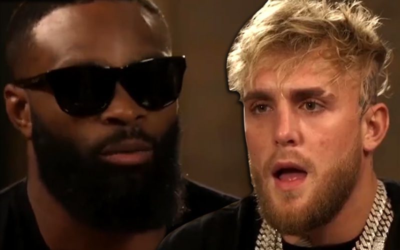 Tyron Woodley Leaves Jake Paul Speechless While Accusing Him Of Stealing His Culture