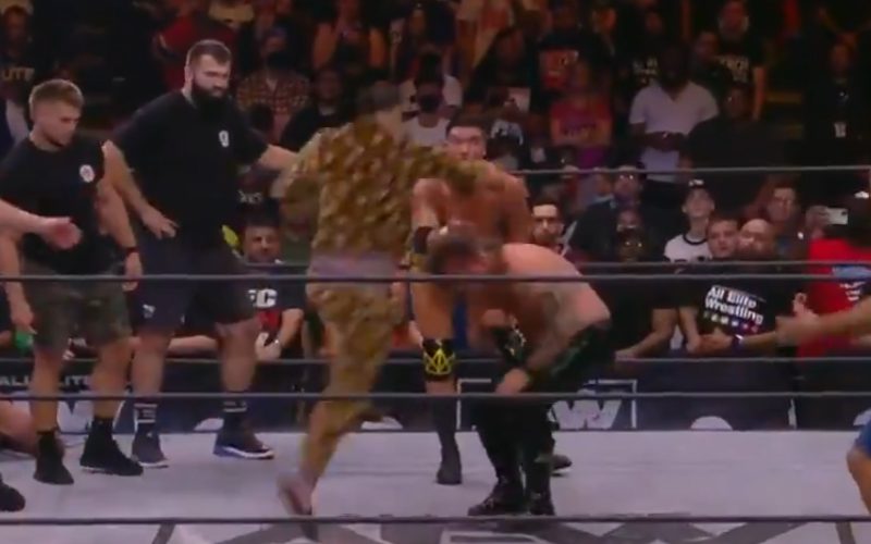 Ben Askren Demands Royalties After Jorge Masvidal Uses Flying Knee Against Chris Jericho On AEW Rampage