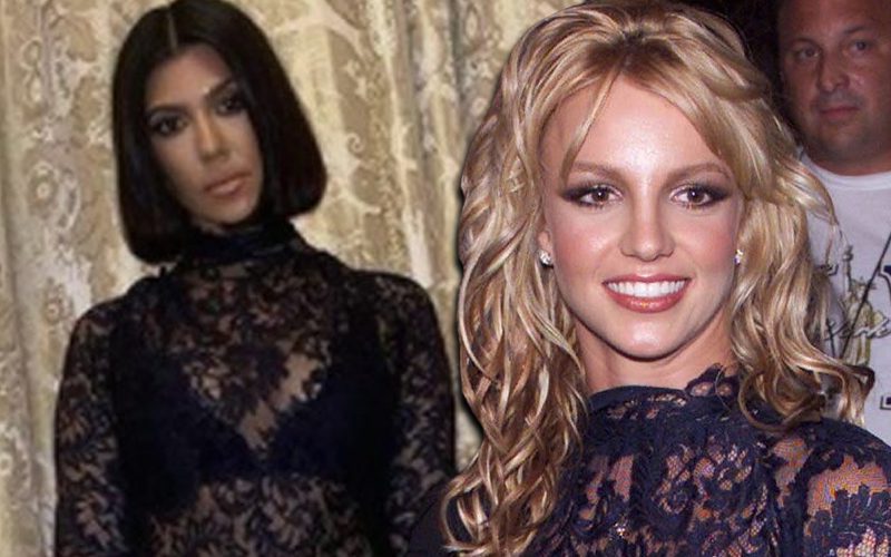 Kourtney Kardashian Pays Tribute To Britney Spears’ 2001 VMA Dress