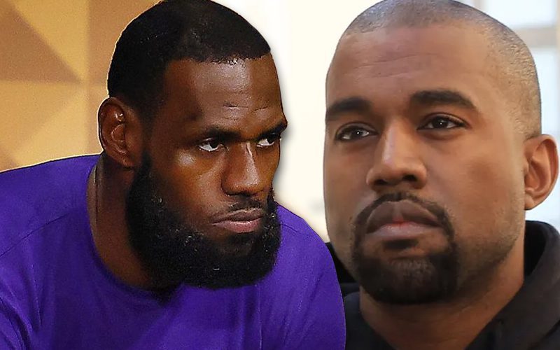 Fans React To Kanye West Throwing Shade At LeBron James