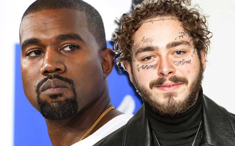 Kanye West & Post Malone Spotted Together In Studio