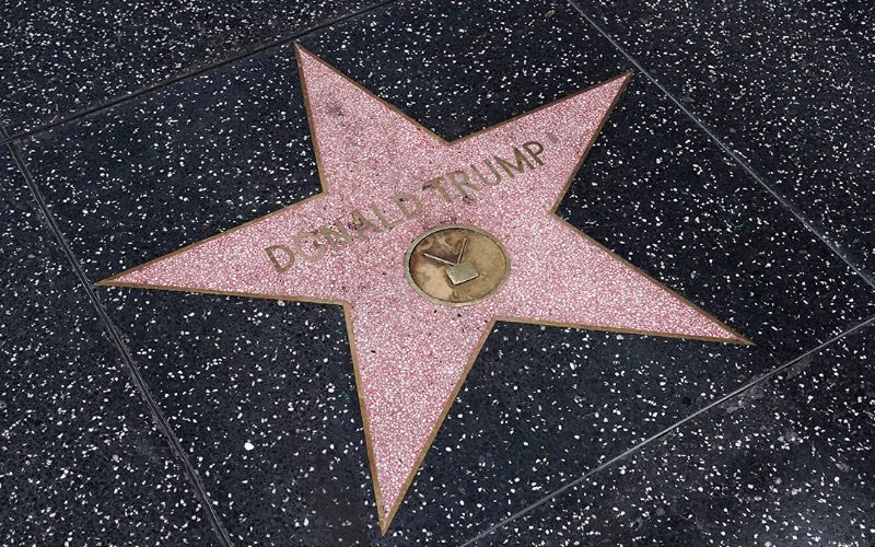 Donald Trump’s Hollywood Walk Of Fame Star Covered In Poo