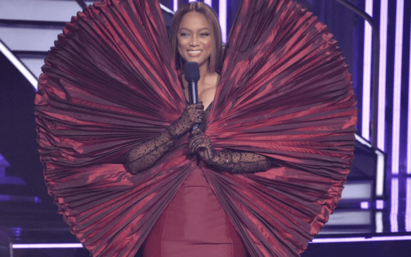 Tyra Banks Sparks Jurassic Park Comparisons With DWTS Outfit