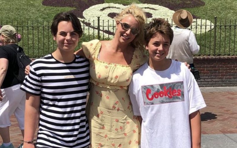 Britney Spears’ Sons Can’t Wait For Her To Marry Sam Asghari