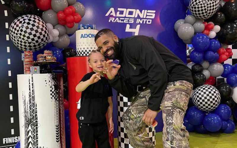 Drake Shares Cute Photos With Son Adonis On His 4th Birthday