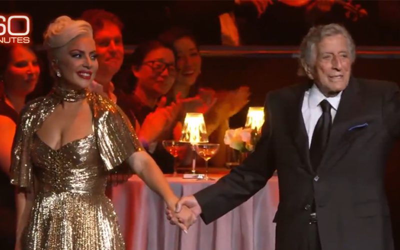 Lady Gaga Cries While Walking Tony Bennett Out For His Final Performance
