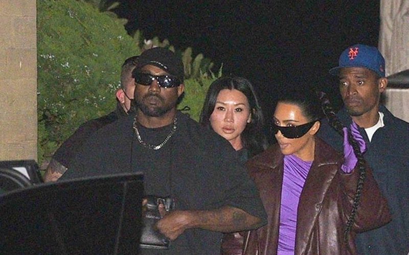 Kim Kardashian & Kanye West Have Dinner Despite Ongoing Divorce