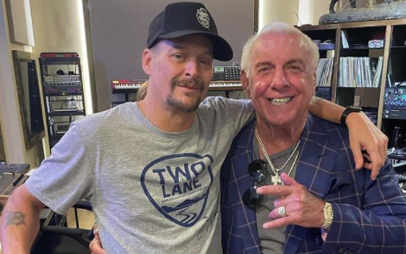 Ric Flair Has Surprise Hang Out With Kid Rock
