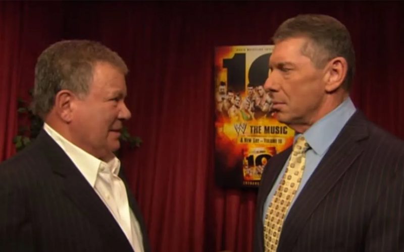 Vince McMahon Is Proud Of William Shatner Becoming The Oldest Person In Space