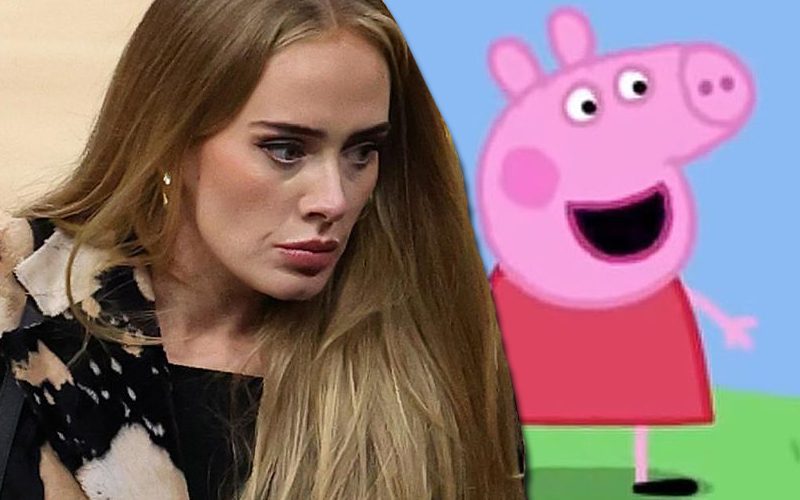 Adele Has Serious Beef With Peppa Pig