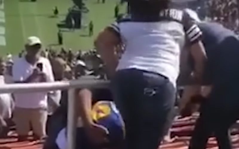 Wild Brawl Breaks Out During NFL Game