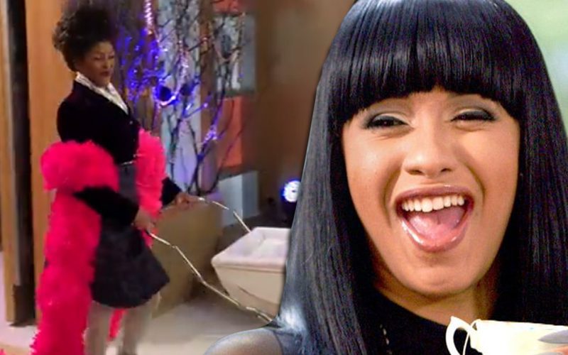 Cardi B Reacts To Tamron Hall Going As Her For Halloween Complete With Baby Bump