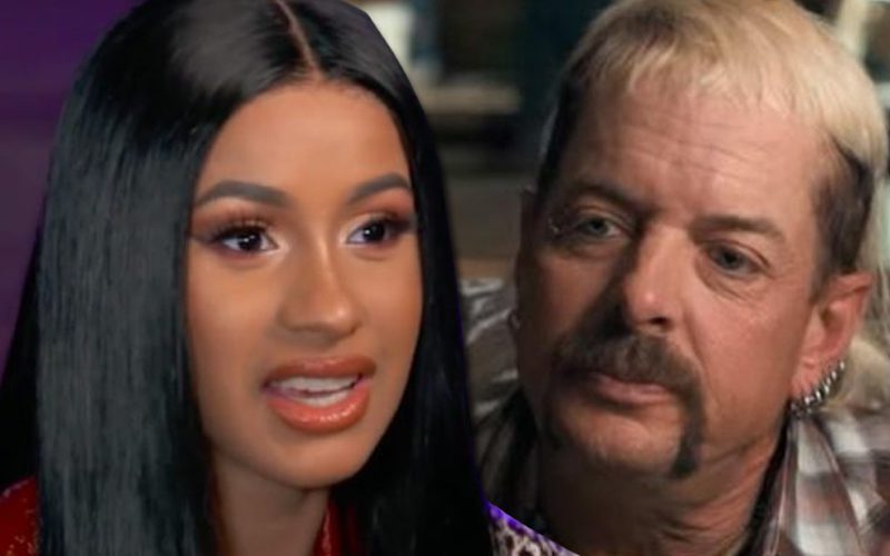 Cardi B Has Hilarious Response To Joe Exotic Asking Her To Help With Prison Release
