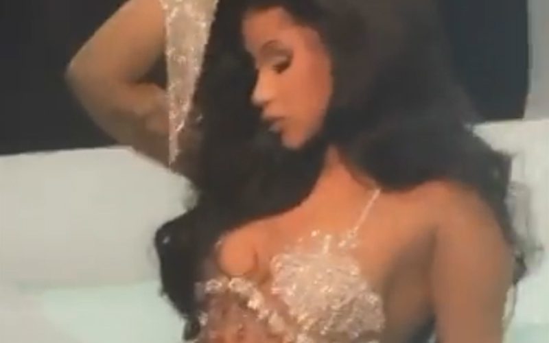 Cardi B Reveals Behind-The-Scenes Video From Photo Shoot