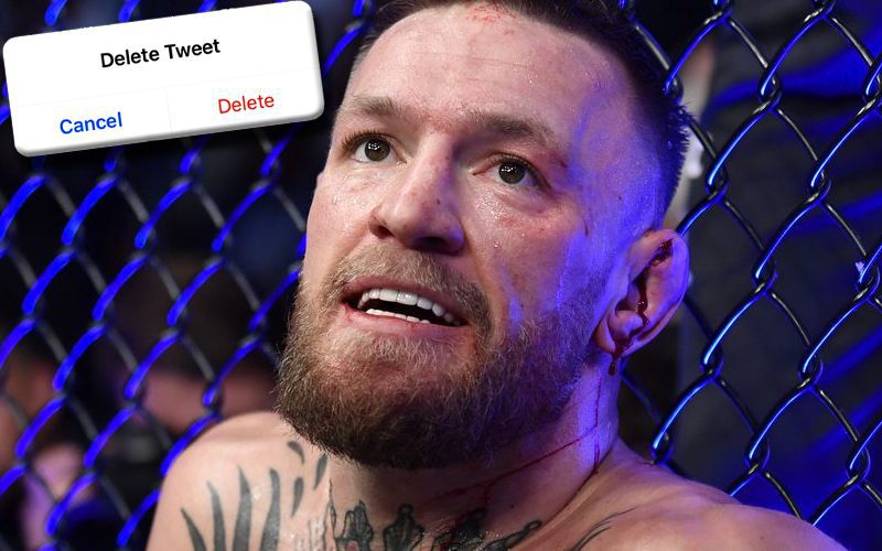Conor McGregor Throws Major Mysterious Shade In Tweet & Delete Incident