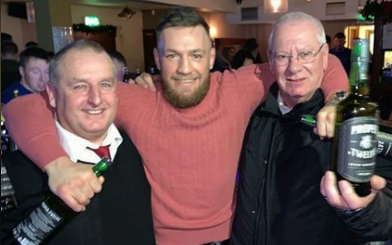 Conor McGregor Buries Hatchet With Old Man He Super Punched In A Pub