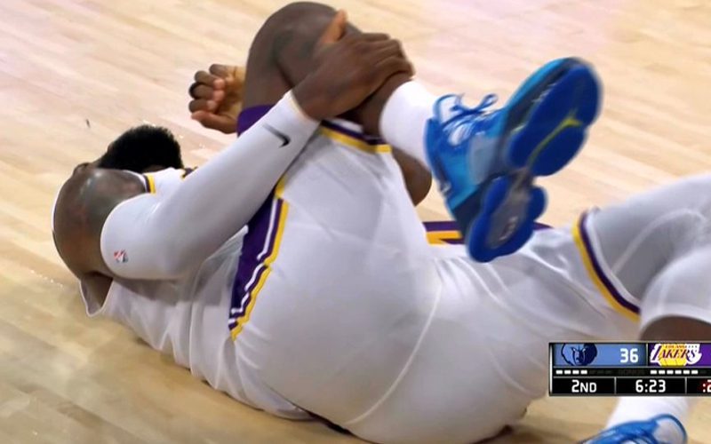 Lebron James Concerned About Re-Injuring His Ankle During Grizzlies Game